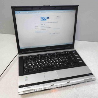 Ноутбук Б/У Toshiba Satellite M70 (Intel Pentium M processor 1.86GHz/RAM 1GB/HDD. Київ. фото 1 Ноутбук Б/У Toshiba Satellite M70 (Intel Pentium M processor 1.86GHz/RAM 1GB/HDD. Київ. фото 1