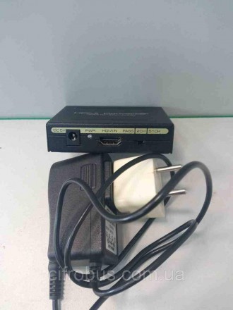 4Sport Audio Extactor HDMI/SPDIF/RCA Black (WAZ-HDARC2-B) — це аудіоекстрактор H. . фото 8