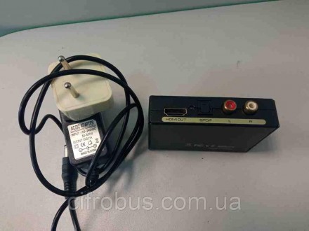 4Sport Audio Extactor HDMI/SPDIF/RCA Black (WAZ-HDARC2-B) — це аудіоекстрактор H. . фото 6