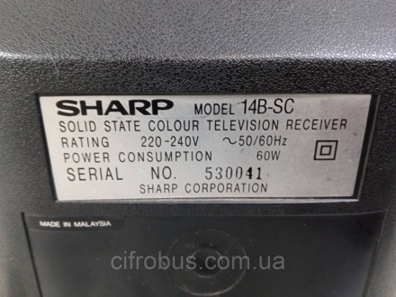 Sharp 14B-CS
Внимание! Комісійний товар. Уточнюйте наявність і комплектацію у ме. . фото 6