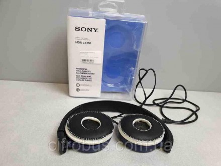 Sony MDR-ZX310 наушники, накладные, чувствительность 98 дБ/мВт, импеданс 24 Ом, . . фото 2