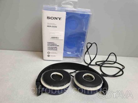 Sony MDR-ZX310 наушники, накладные, чувствительность 98 дБ/мВт, импеданс 24 Ом, . . фото 1