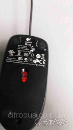 Проводная мышь, интерфейс USB, для настольного компьютера, светодиодная, 3 клави. . фото 1
