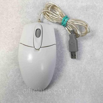 Дротова миша, інтерфейс USB, для настільного комп'ютера, світлодіодна, 3 клавіші. . фото 3