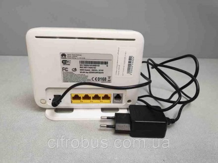 Huawei HG532E Wi-Fi-ADSL2+ роутер, стандарт Wi-Fi: 802.11n, макс. скорость: 300 . . фото 2