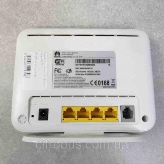 Huawei HG532E Wi-Fi-ADSL2+ роутер, стандарт Wi-Fi: 802.11n, макс. скорость: 300 . . фото 3