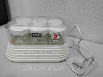 Йогуртниця DEX DYM-157 дасть змогу приготувати по-справжньому цілющі кисломолочн. . фото 2