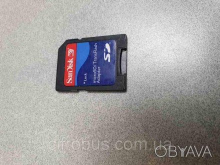 MicroSD-SD adapter. Обеспечивает совместимость карт microSD с устройствами, осна. . фото 1