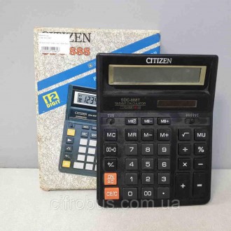 Калькулятор Б/У Citizen SDC-888T. Київ. фото 1