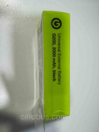 Зовнішня універсальна акумуляторна батарея Gerffins G200 з USB-роз'ємом призначе. . фото 3