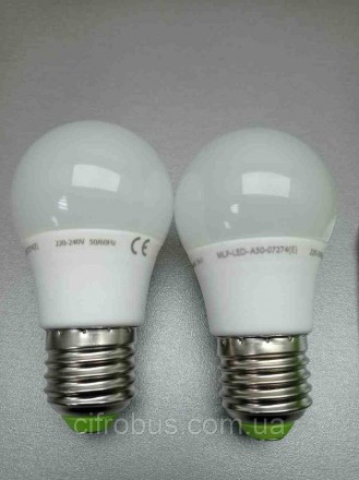 Світлодіодна лампа (енергоощадна); потужність: 7 Вт; аналог потужності лампи роз. . фото 3