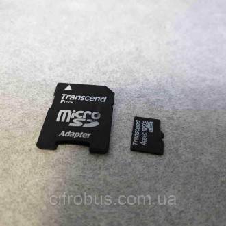 MicroSDHC 4Gb Transcend (Class 4) + Adapter SD
Внимание! Комиссионный товар. Уто. . фото 4