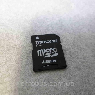 MicroSDHC 4Gb Transcend (Class 4) + Adapter SD
Внимание! Комиссионный товар. Уто. . фото 3