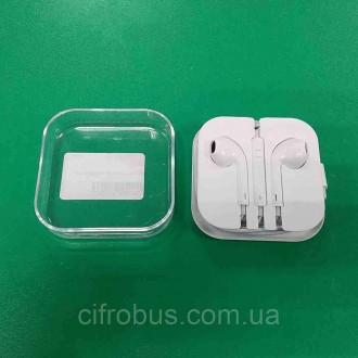 Наушники Apple EarPods (копия)
- Тип наушников: Вкладыши;
- Тип подключения: Про. . фото 2