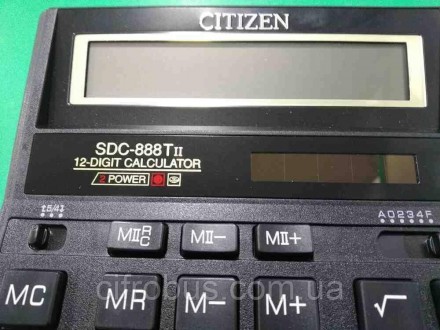 Калькулятор Б/У Citizen SDC-888T II. Київ. фото 1