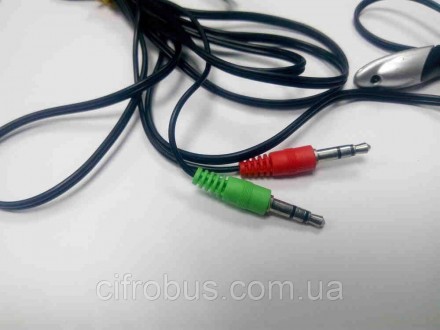 Наушники 3.5mm jack Earhook Headphone with Mic for PC Laptop
Внимание! Комісійни. . фото 3
