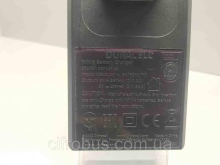 Duracell CEF14. Зарядное устройство; количество заряжаемых аккумуляторов AA, AAA. . фото 4