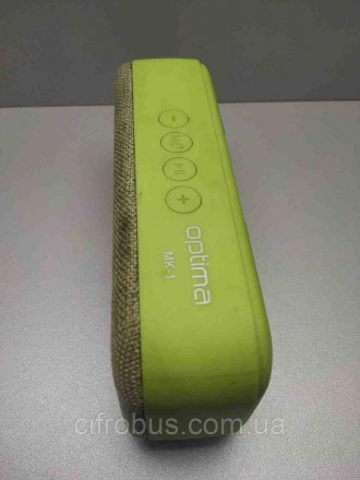Bluetooth Speaker Optima MK-1 Infinity Green
Внимание! Комиссионный товар. Уточн. . фото 5