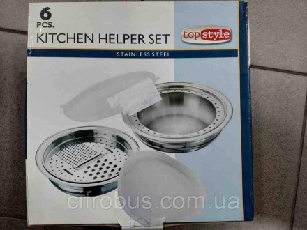 Kitchen helper 6 предметов.
Внимание! Комиссионный товар. Уточняйте наличие и ко. . фото 2