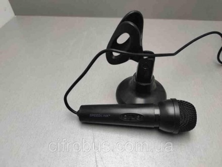 Ручной микрофон SPEEDLINK Capo идеально подходит как для записи вашей речи, так . . фото 4