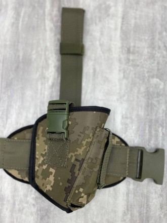 Набедренная кобура для пистолета Макарова Форт на ногу, кобура для ПМ Fort такти. . фото 4