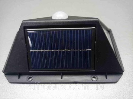 Фонтар прожектор на сонячній батареї з датчиком руху Solar Wall Lamp SH-100 - це. . фото 4