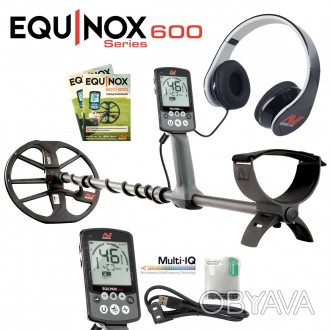 Металлоискатель Minelab Equinox 600 - Официальная гарантия 3 года. Бесплатная до