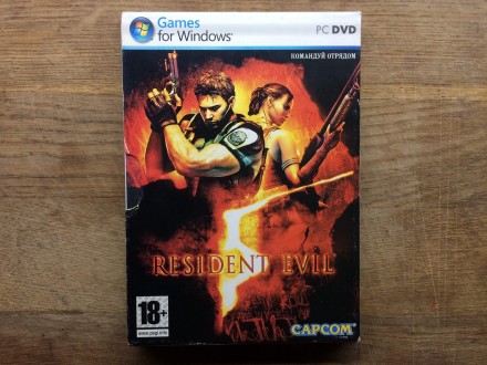 Resident Evil 5 (DVD) | Игра для PC

Диск с игрой для ПК/PC. Игра на одном дву. . фото 3