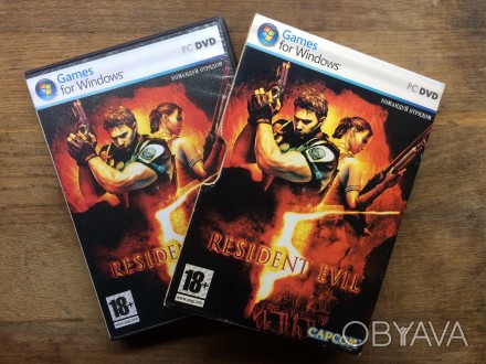 Resident Evil 5 (DVD) | Игра для PC

Диск с игрой для ПК/PC. Игра на одном дву. . фото 1