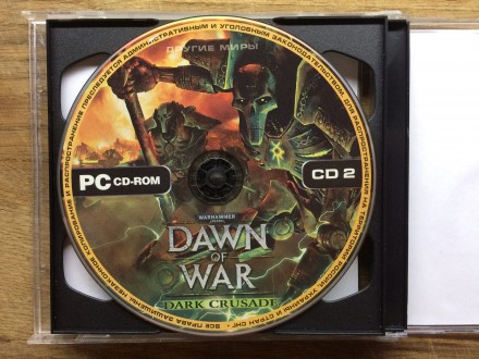 Warhammer 40000: Dawn of War – Dark Crusade (2CD) | Игра для PC

Диск с . . фото 5