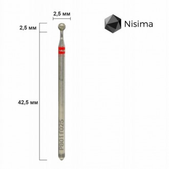 Алмазная насадка Nisima - для их изготовления используются кристаллы одинакового. . фото 3
