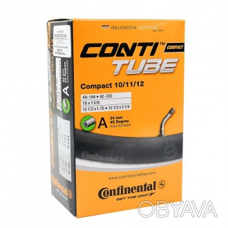 
Continental Compact - это качественная и прочная камера для колес диаметром от . . фото 1