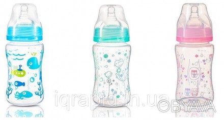 ![CDATA[Пляшка з шийкою проти шийки BabyOno створена для забезпечення максимальн. . фото 1