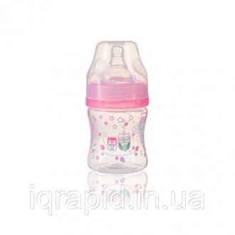 Пляшка антиколікова з широким отвором (Рожевий) 120 мл. (0+) "BabyOno". Черновцы. фото 1 Пляшка антиколікова з широким отвором (Рожевий) 120 мл. (0+) "BabyOno". Черновцы. фото 1