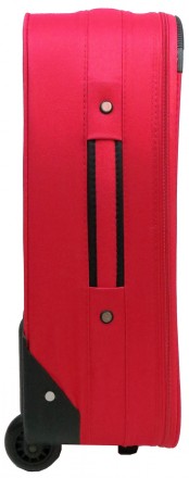 Малый тканевый чемодан ручная кладь 31L Enrico Benetti Chicago красный Eb35037 9. . фото 6