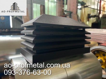 Флюгарка на трубу, Накрывка на вентканал.
Огромный выбор металла по таблице РАЛ. . фото 4