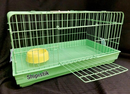Удобная и надежная клетка для содержания кроликов или морских свинок. Размер: 57. . фото 3