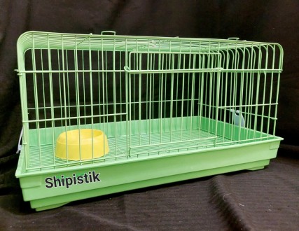 Удобная и надежная клетка для содержания кроликов или морских свинок. Размер: 57. . фото 4