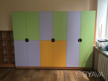 Шкафчик детский предназначен для оборудования дошкольных, школьных учреждений. В. . фото 1