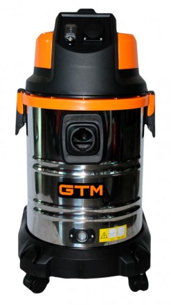 GTM JN 508 - промисловий пилосмок для прибирання сухого та вологого сміття, а та. . фото 6