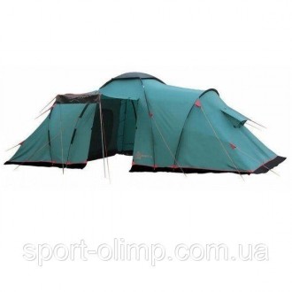 Двухкомнатная четырехместная кмпинговая палатка Tramp Brest 4 (V2) TRT-082
Рассч. . фото 4
