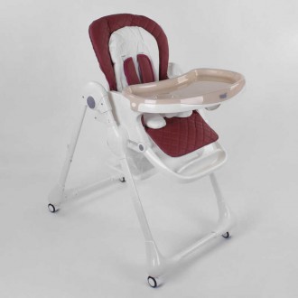 Стульчик для кормления Toti W-22019 (1) мягкий PU, мягкий вкладыш, 4 колеса, съе. Одесса. фото 1 Стульчик для кормления Toti W-22019 (1) мягкий PU, мягкий вкладыш, 4 колеса, съе. Одесса. фото 1