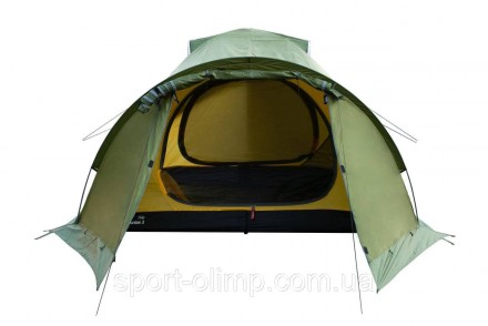 Экспедиционная трехместная палатка Tramp Mountain 3 (V2) Зеленая TRT-023-green
Т. . фото 3