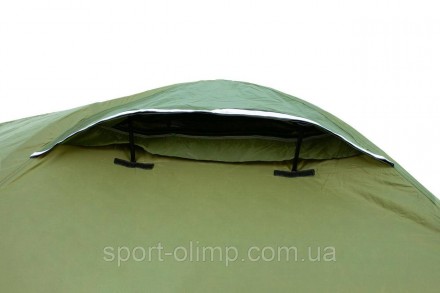 Экспедиционная трехместная палатка Tramp Mountain 3 (V2) Зеленая TRT-023-green
Т. . фото 8