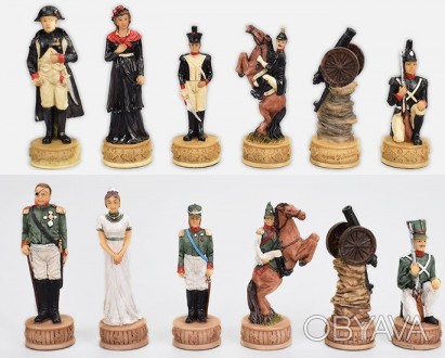 Шахматные фигуры "Французские солдаты" - дорогой подарок, который приятно удивит. . фото 1