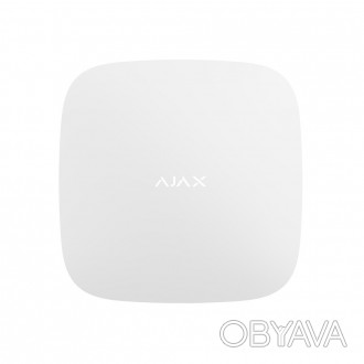 Принцип работы
Интеллектуальный центр сети Ajax Hub 2 (2G) white управляет систе. . фото 1