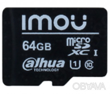 Карта памяти Micro SD на 64 ГБ. Класс скорости C10|U1|V10. Скорость чтения 95 МБ. . фото 1
