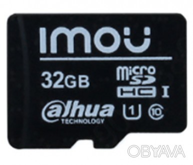 Карта памяти Micro SD на 32 ГБ. Класс скорости C10|U1|V10. Скорость чтения 95 МБ. . фото 1