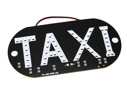 Автомобільне LED табло табличка Таксі 12В синя. Рівне. фото 1 Автомобільне LED табло табличка Таксі 12В синя. Рівне. фото 1