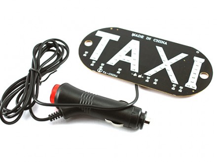 Автомобильное LED табло табличка Такси TAXI 12В зеленая в прикуриватель. Рівне. фото 1 Автомобильное LED табло табличка Такси TAXI 12В зеленая в прикуриватель. Рівне. фото 1